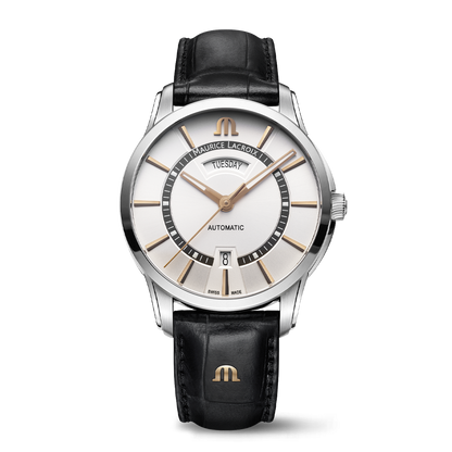 Maurice Lacroix Pontos Day Date Watch – MaddaloniJewel Maurice Lacroix Pontos Day Date Watch – MaddaloniJewel