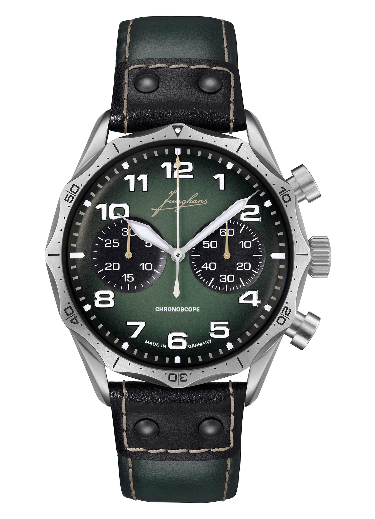 Junghans Pilot Chronoscope Watch