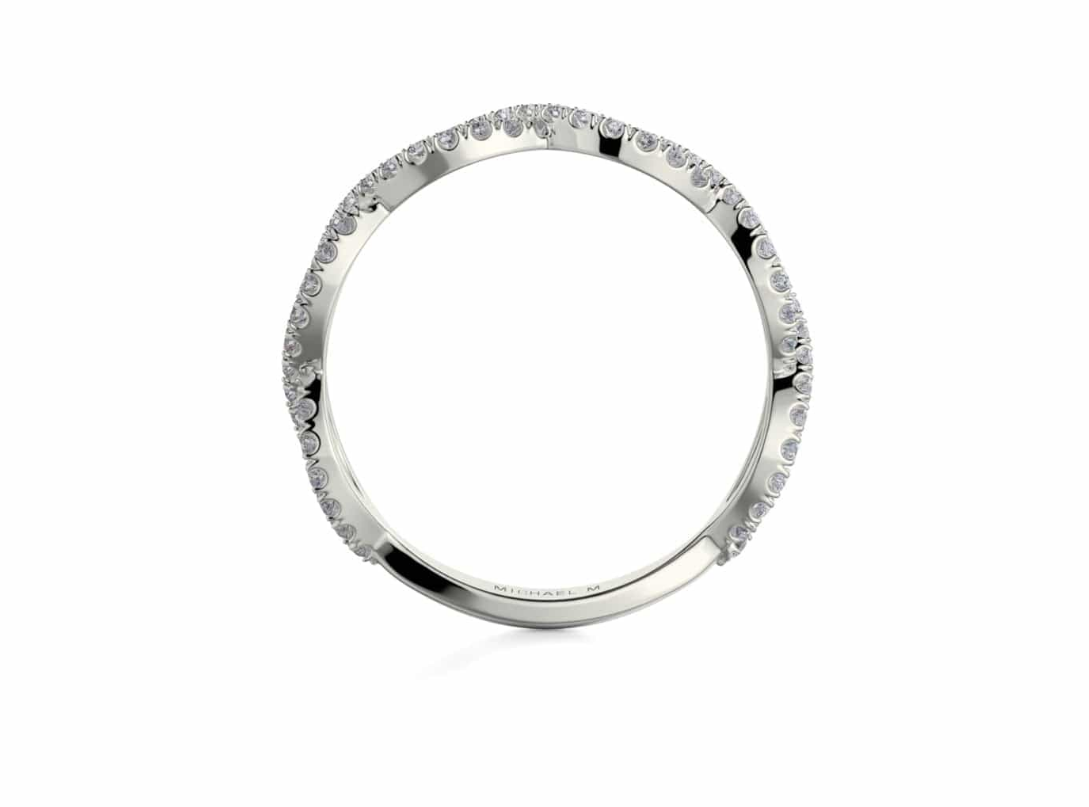 Braided Diamond Band