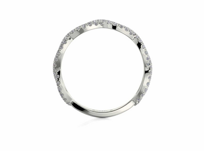 Braided Diamond Band