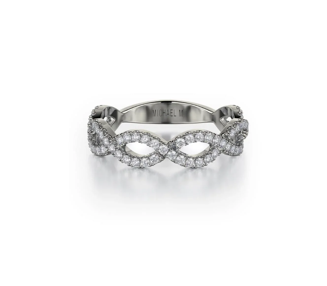 Braided Diamond Band