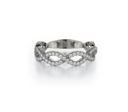 Braided Diamond Band