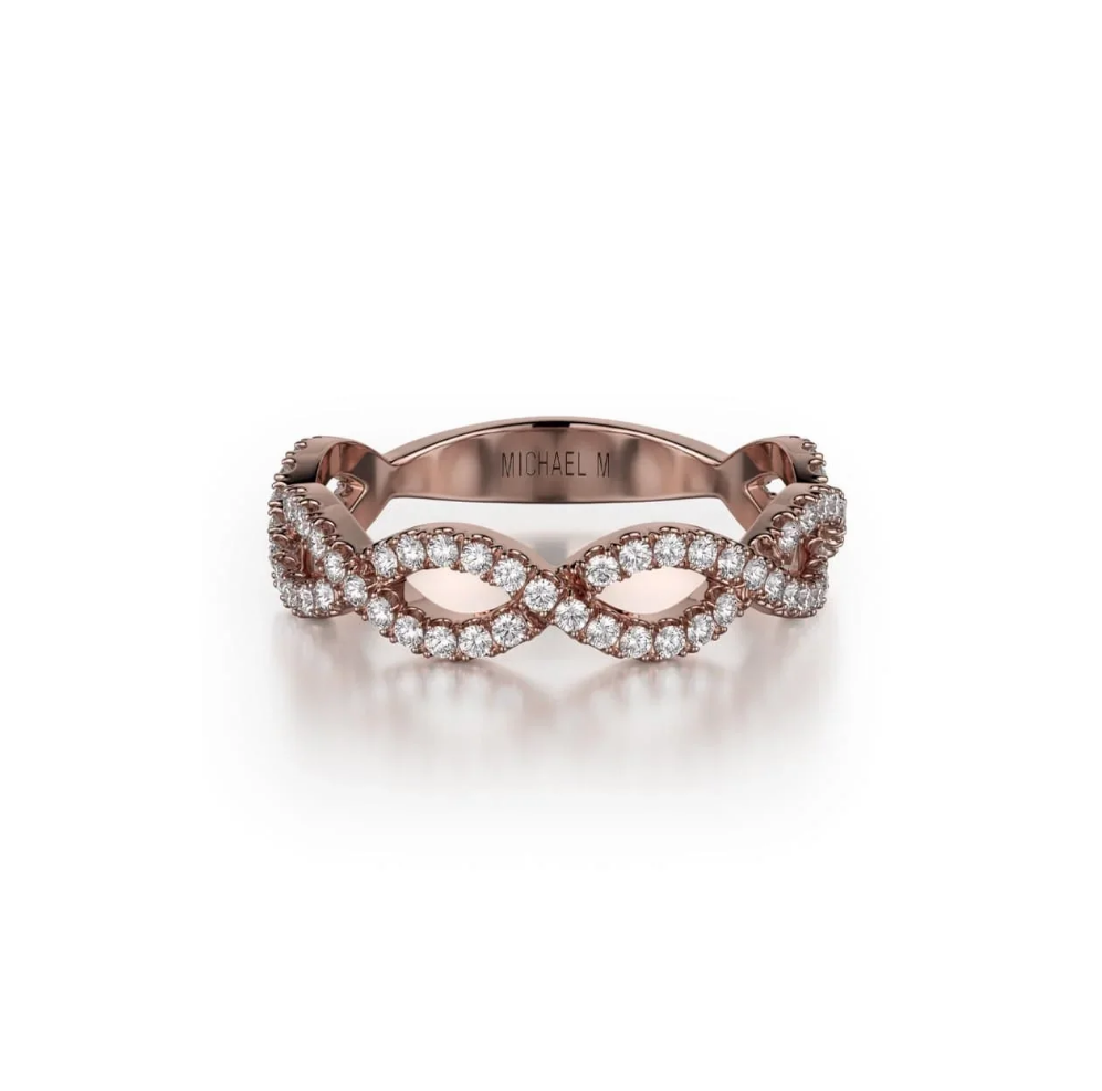 Braided Diamond Band