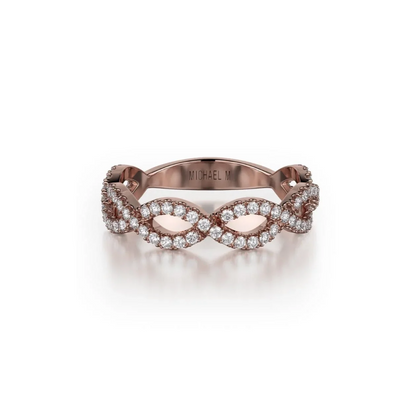 Braided Diamond Band