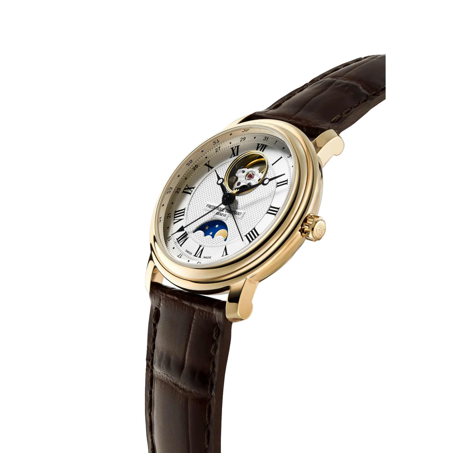 Frederique Constant Classics Heart Beat Moonphase Date Mens Watch