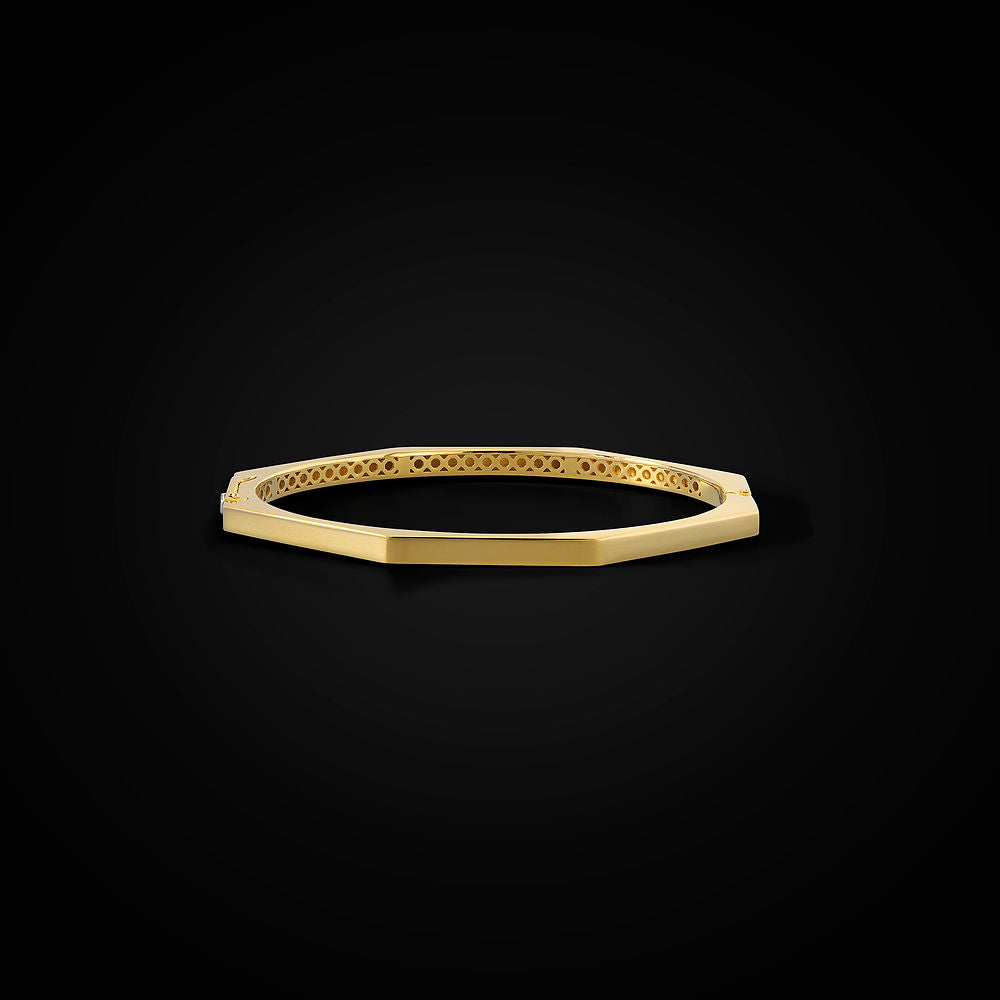 Baraka Gold Ottagono bracelet, size S