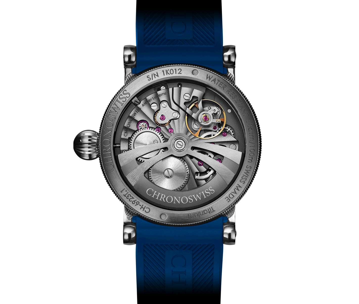 Chronoswiss ReSec Vertical Blue Watch