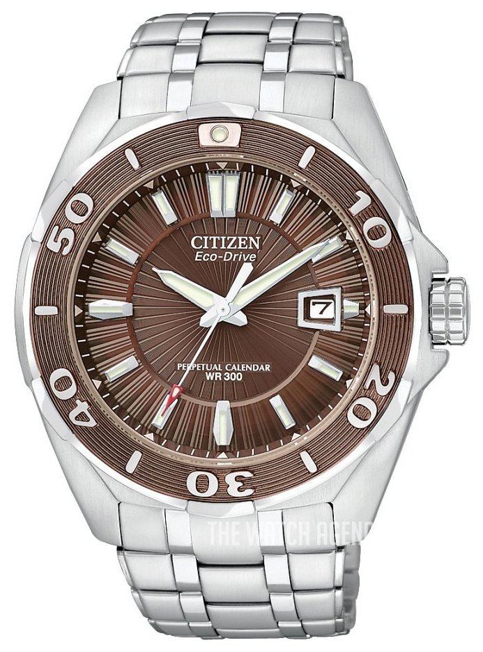 Citizen Perpetual Calendar Mens Watch Brown