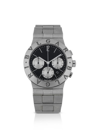 Bvlgari Diagono Stainless Steel Watch