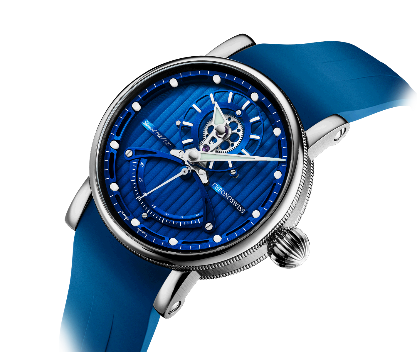 Chronoswiss ReSec Vertical Blue Watch