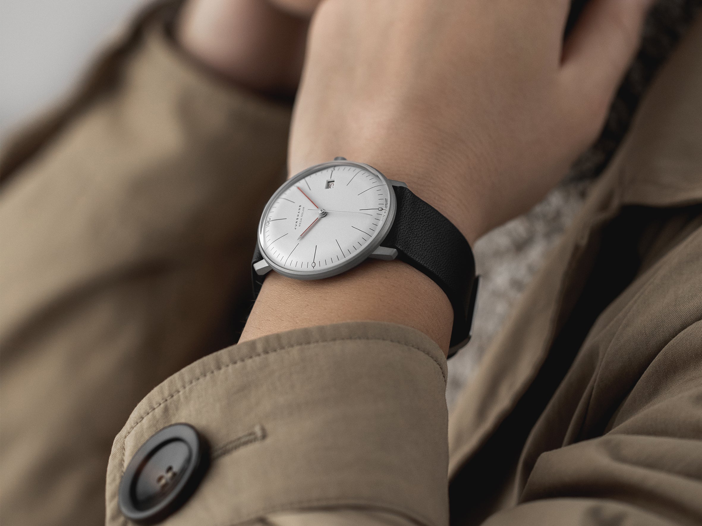 Junghans max bill MEGA Solar Bauhaus Watch – MaddaloniJewel