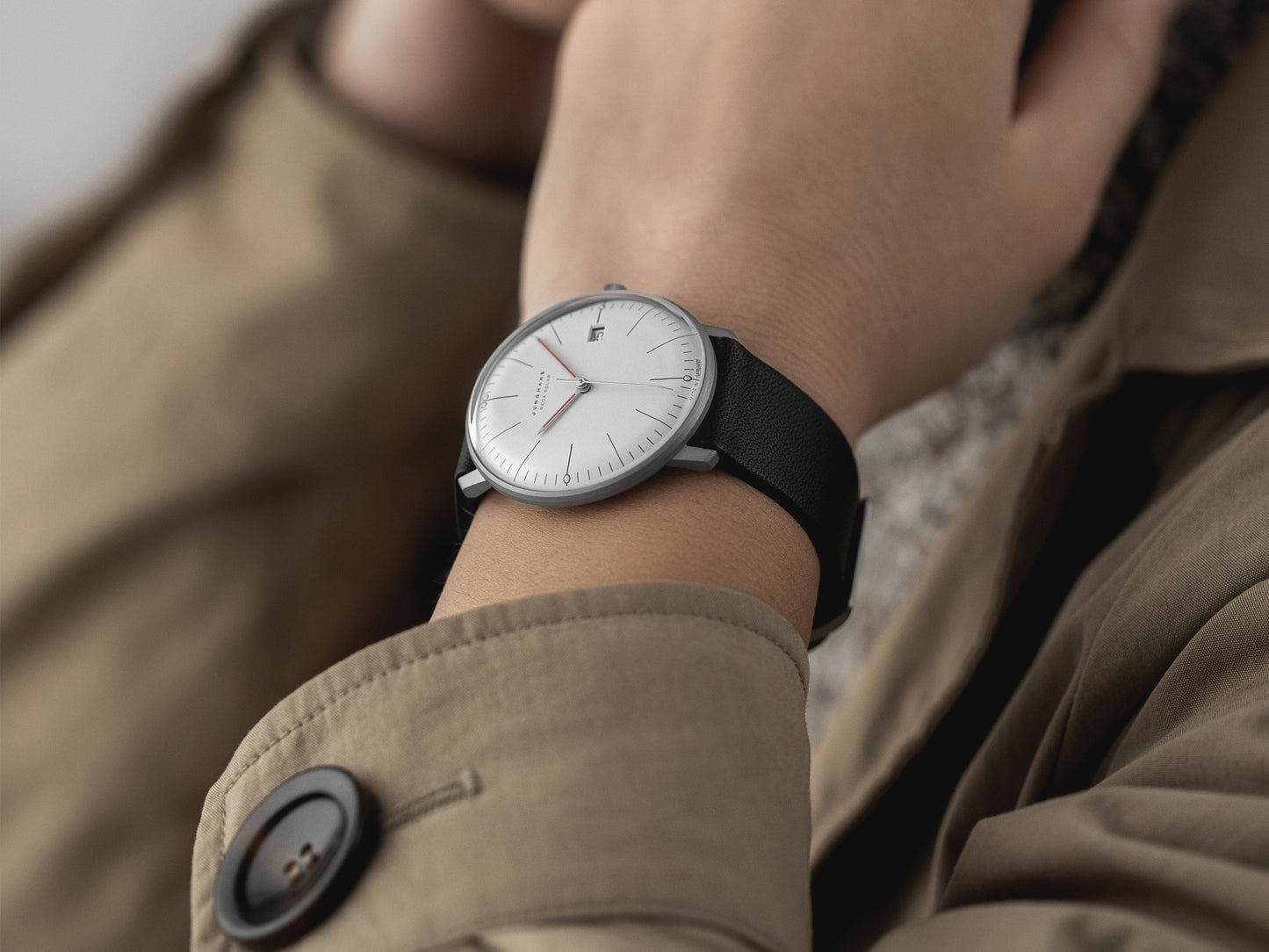 Junghans max bill MEGA Solar Bauhaus Watch