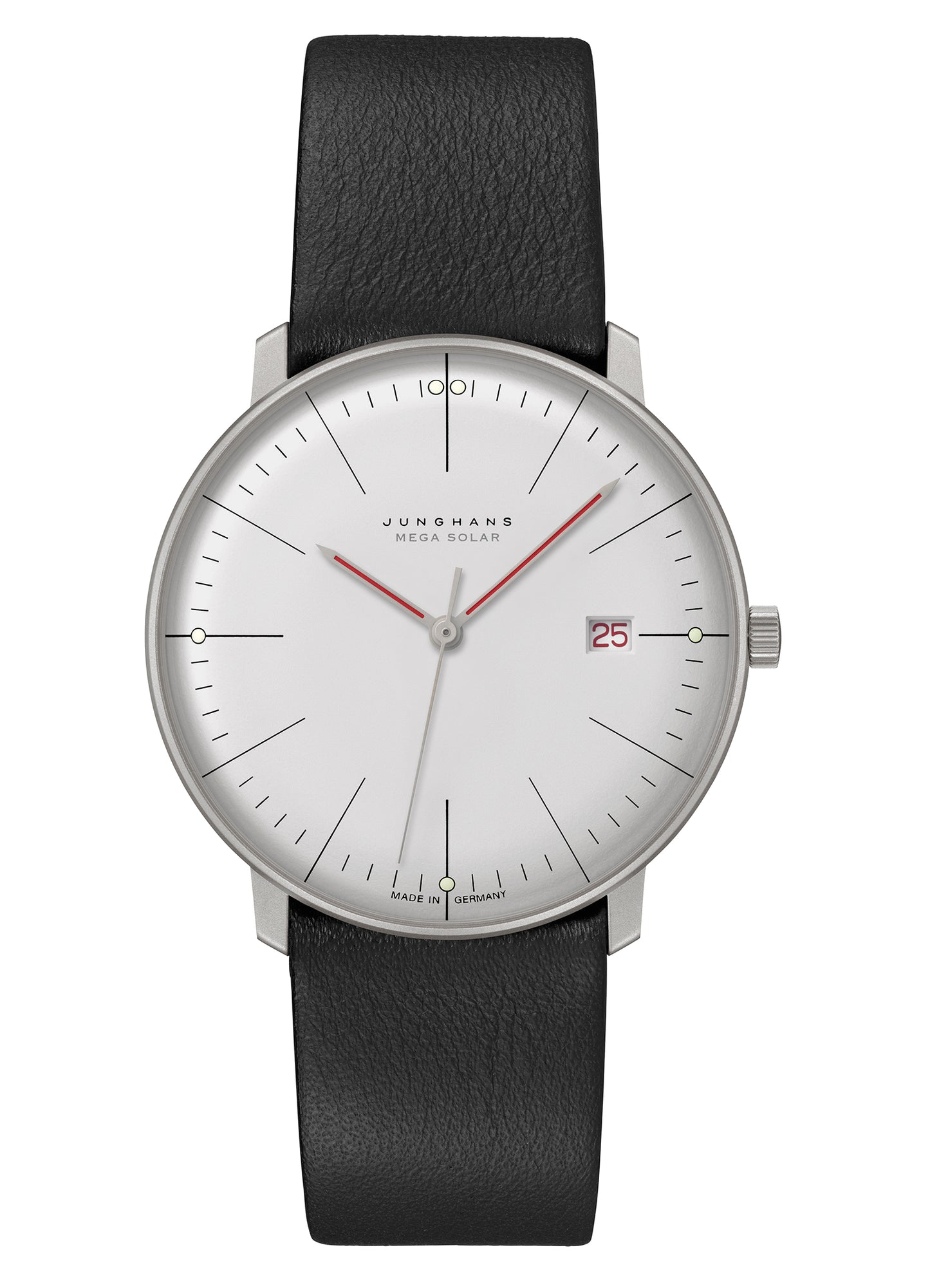 Junghans max bill MEGA Solar Bauhaus Watch