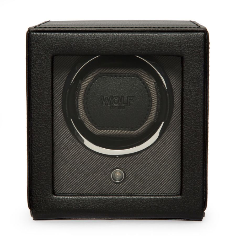 WOLF CUB SINGLE WATCH WINDER WITH COVER