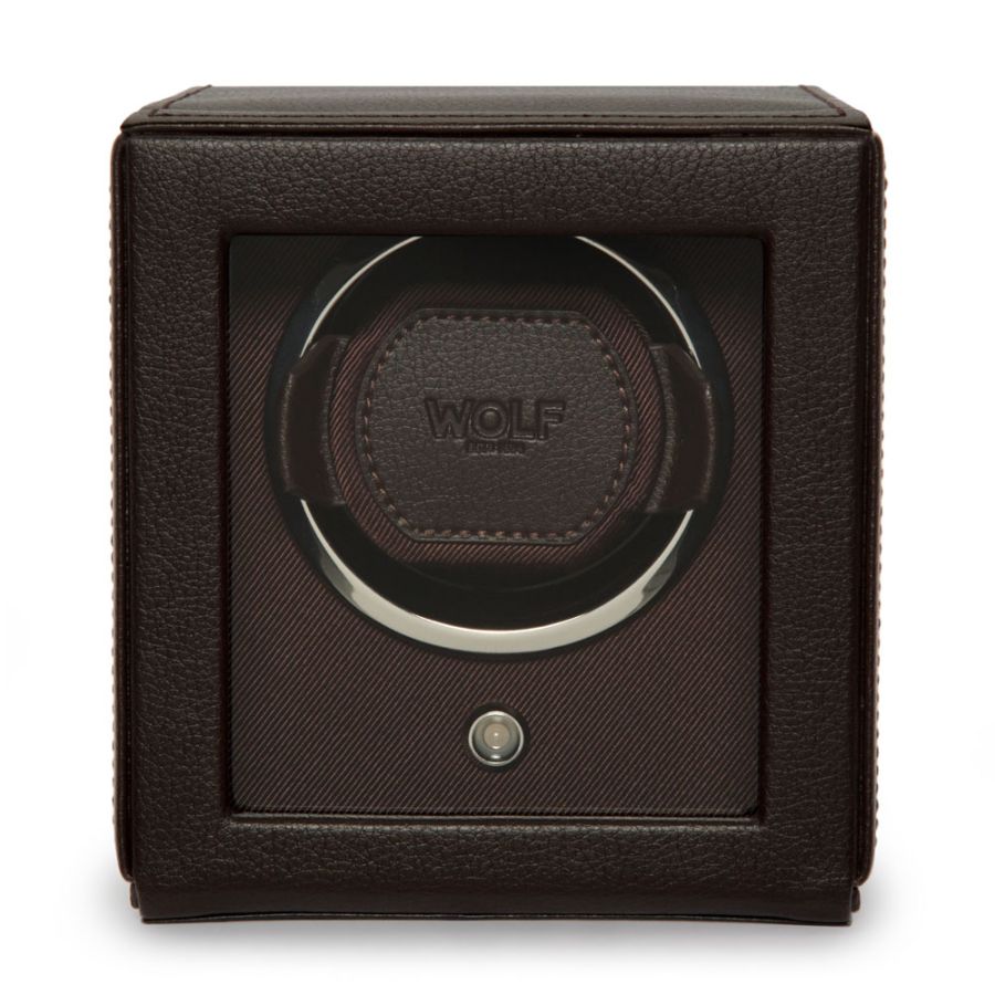 WOLF CUB SINGLE WATCH WINDER WITH COVER