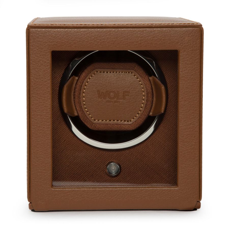 WOLF CUB SINGLE WATCH WINDER WITH COVER