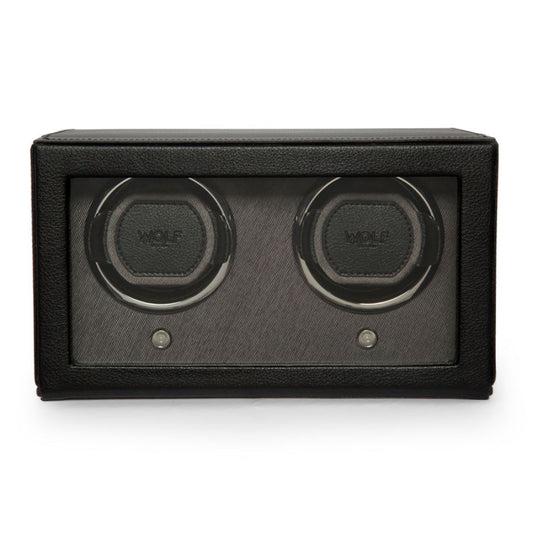 WOLF CUB DOUBLE WATCH WINDER WITH COVER