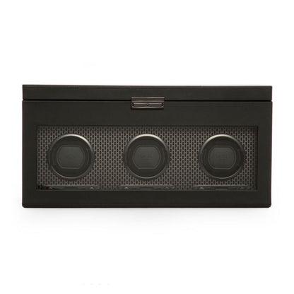 WOLF AXIS TRIPLE WATCH WINDER WITH STORAGE