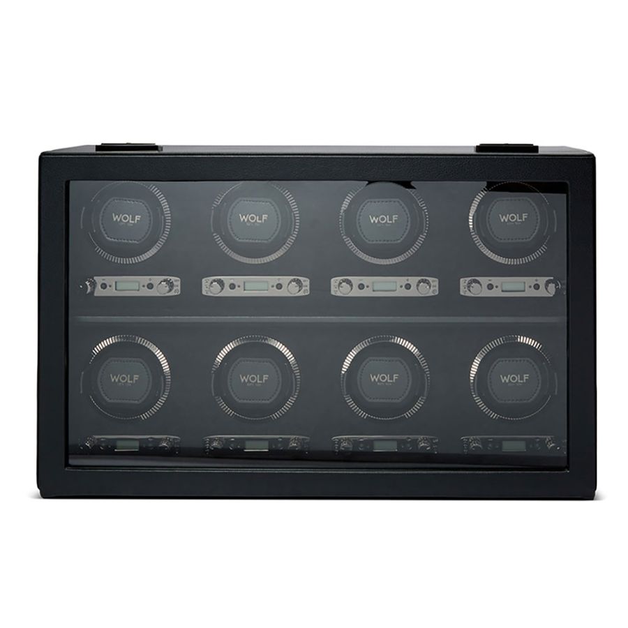 WOLF BRITISH RACING 8 PIECE WATCH WINDER