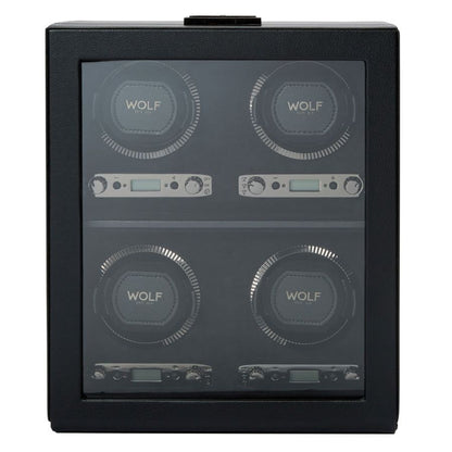 WOLF BRITISH RACING 4 PIECE WATCH WINDER