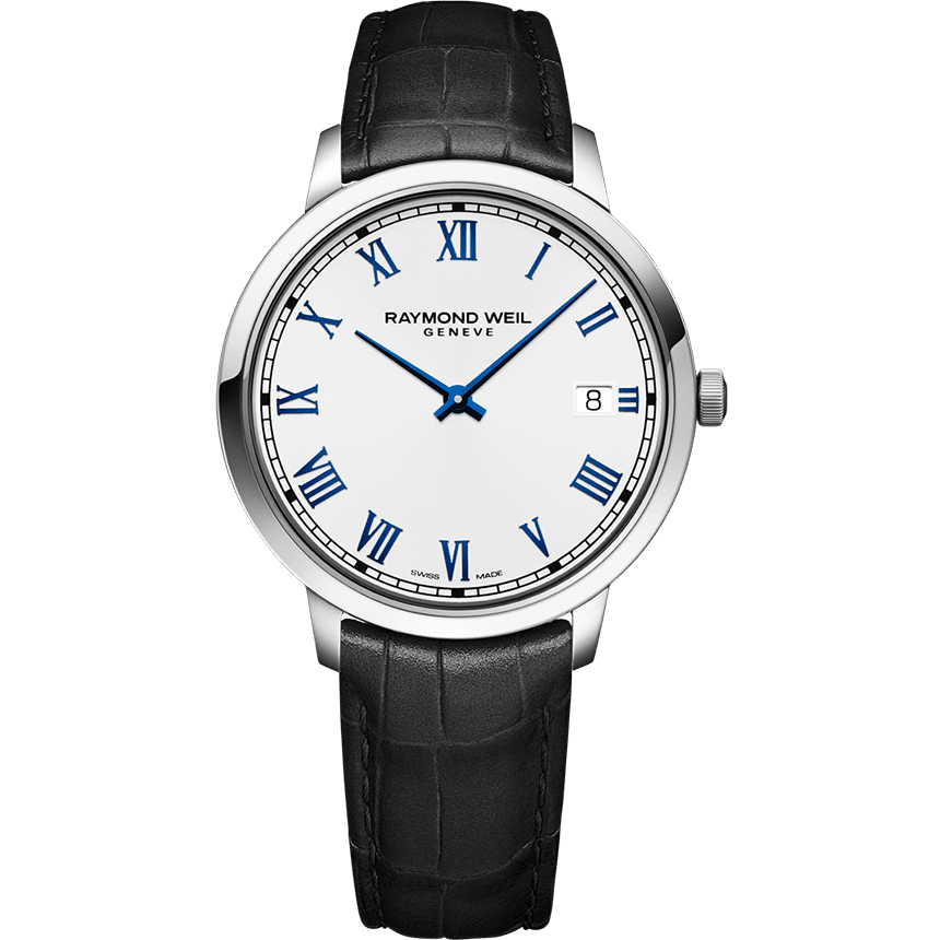 Raymond Weil Toccata Men's Classic White Dial Leather Watch