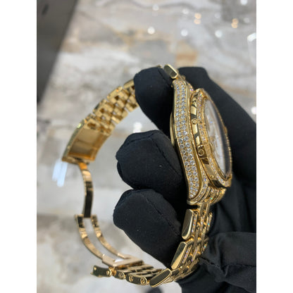 Pre-Owned Breitling Chronometer 6.08ct Limited Edition #20/25 in Yellow Gold