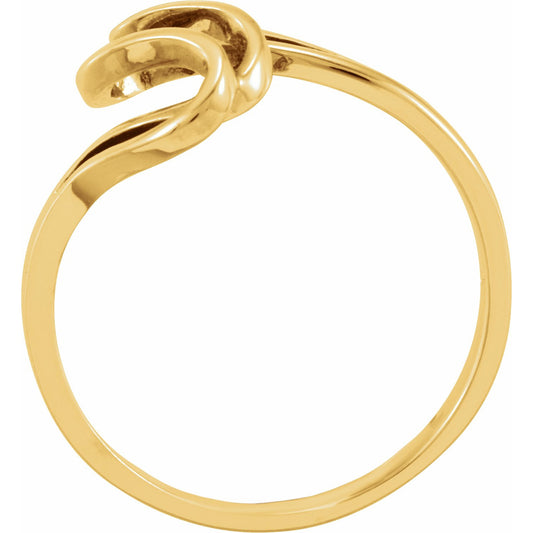 14K Yellow Metal Fashion Ring