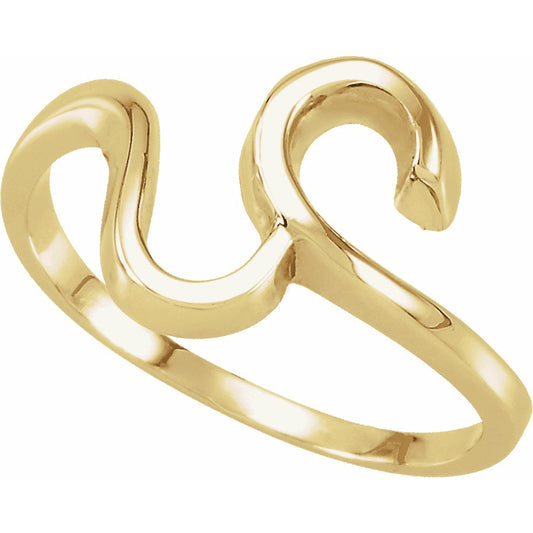 14K Yellow Fashion Remount Base