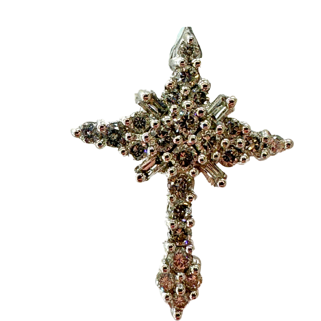 Maddaloni M18K Russian Cross Pendant