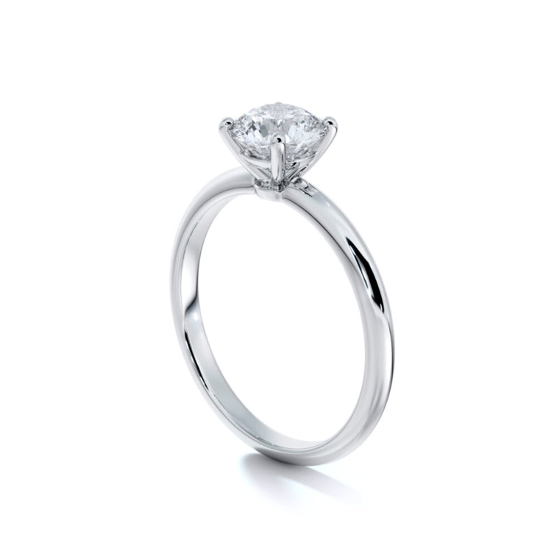 Sasha Primak Classic Rounded 4-Prong Solitaire
