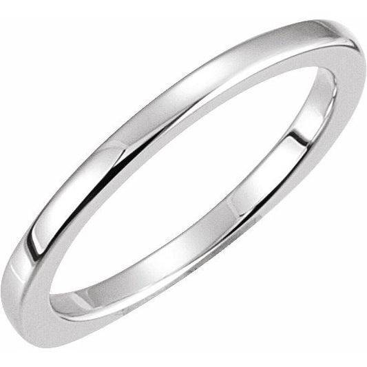 14K White Band