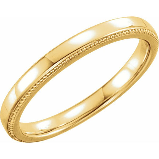14K Yellow Band