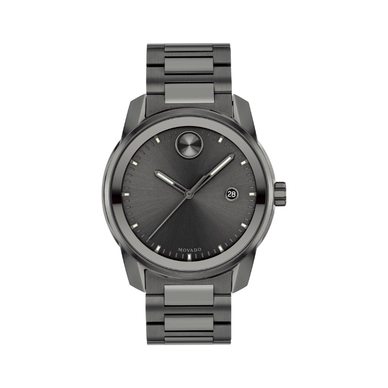 Movado Stainless Steel Bold Verso Mens Watch