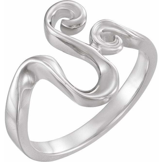 14K White Fashion Remount