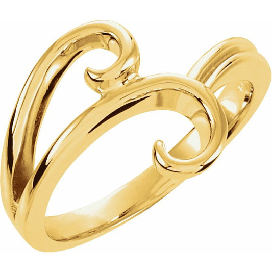 14K Yellow Metal Fashion Remount