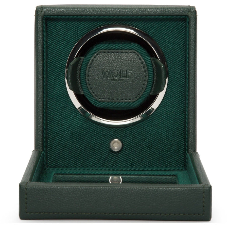 WOLF DESIGNS CUB SINGLE WATCH WINDER GREEN