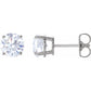 14K White 2 CTW Diamond Earrings