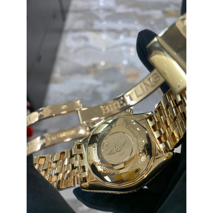 Pre-Owned Breitling Chronometer 6.08ct Limited Edition #20/25 in Yellow Gold