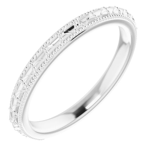 Platinum Vintage-Style Band