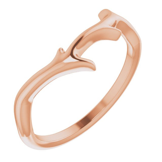14K Rose Branch Ring