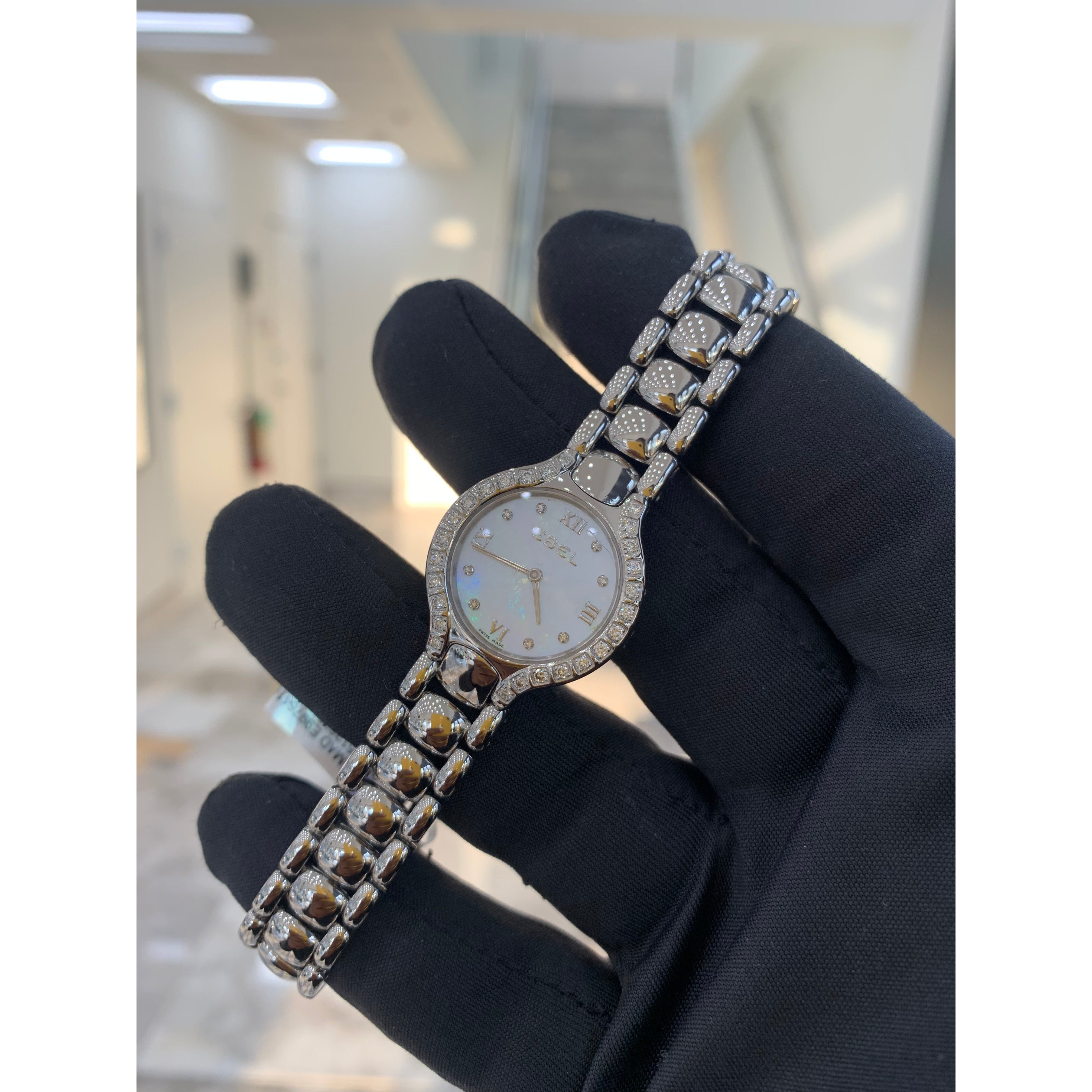 Ebel top diamond bezel