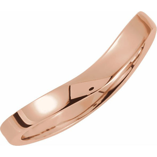 14K Rose Stackable Ring