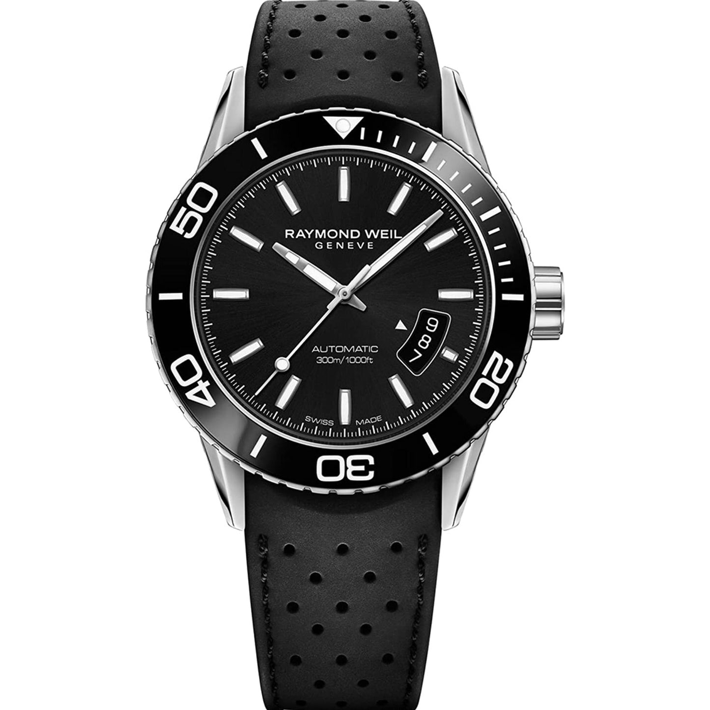 Raymond Weil Freelancer Black Dial Watch