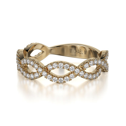 Braided Diamond Band