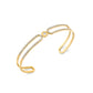 Michael M 14k Yellow Gold Diamond Bracelet