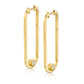 Michael M 14k Yellow Gold Diamond Earring