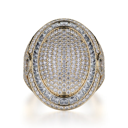 Michael M 18k Gold Yellow Diamond Ring