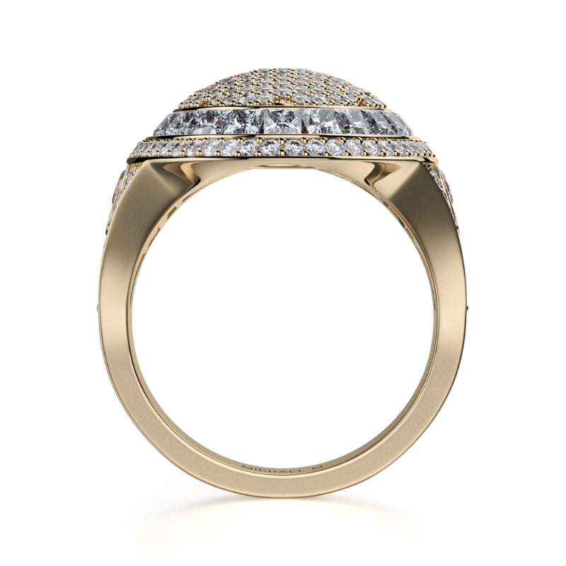 Michael M 18k Gold Yellow Diamond Ring