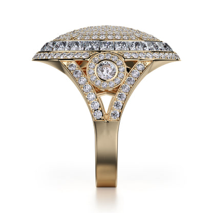 Michael M 18k Gold Yellow Diamond Ring