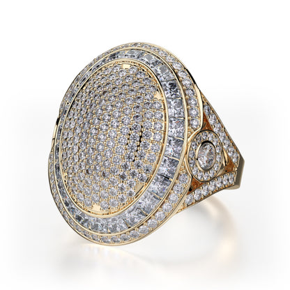 Michael M 18k Gold Yellow Diamond Ring